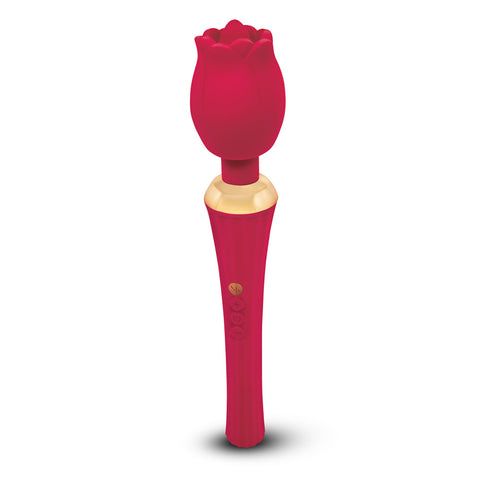 Secret Kisses Rosegasm Rose Wand Electric Massager