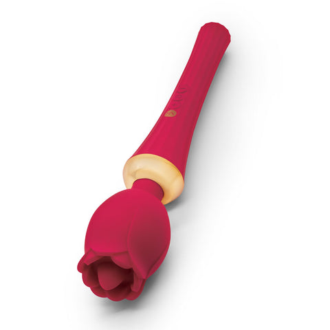 Secret Kisses Rosegasm Rose Wand Electric Massager