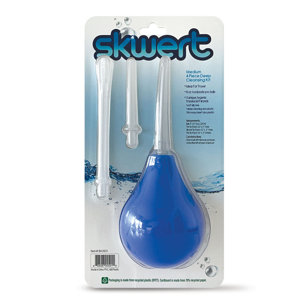 Skwert 4 Piece 8 Ounce Douche Medium Set for Personal Hygiene > Essentials > Douches