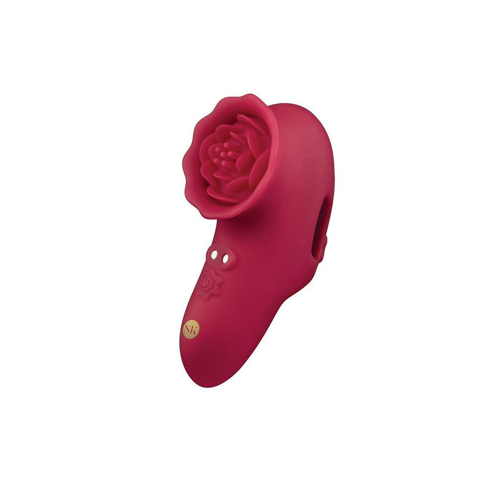 Secret Kisses Rosegasm Playful Petal – USB Rechargeable Finger Stimulator Finger Stimulator