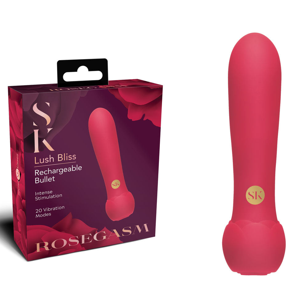 Rosegasm Lush Bliss – Bullet Vibrator Default Title > Sex Toys For Ladies > Clitoral Vibrators and Stimulators