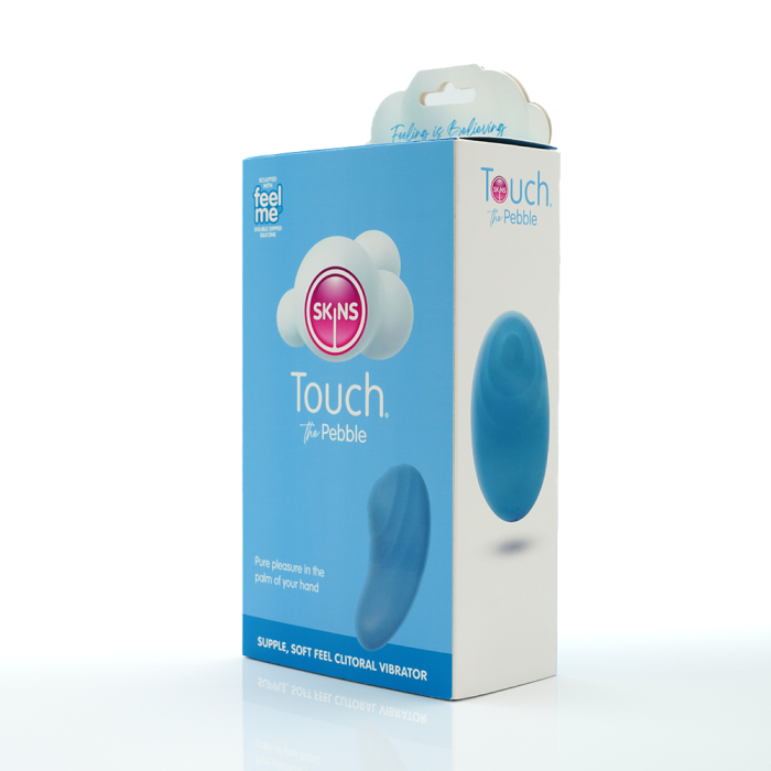 Skins Touch The Pebble 85mm Clitoral Stimulator Toy BULLETS