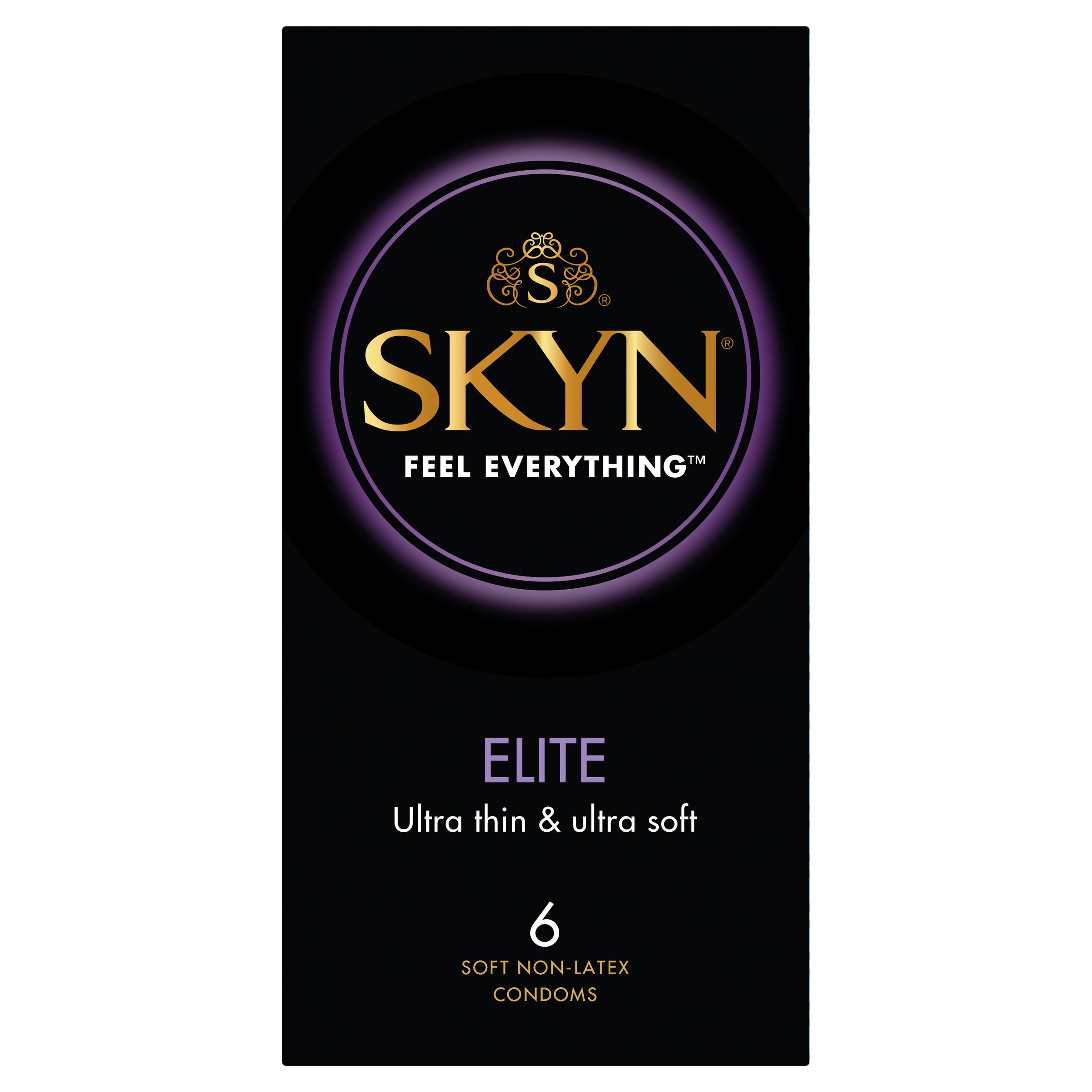 Skyn Elite Ultra Thin Non-Latex Condom – Ultra Soft Natural Feeling 6. Pack > Essentials > Condoms