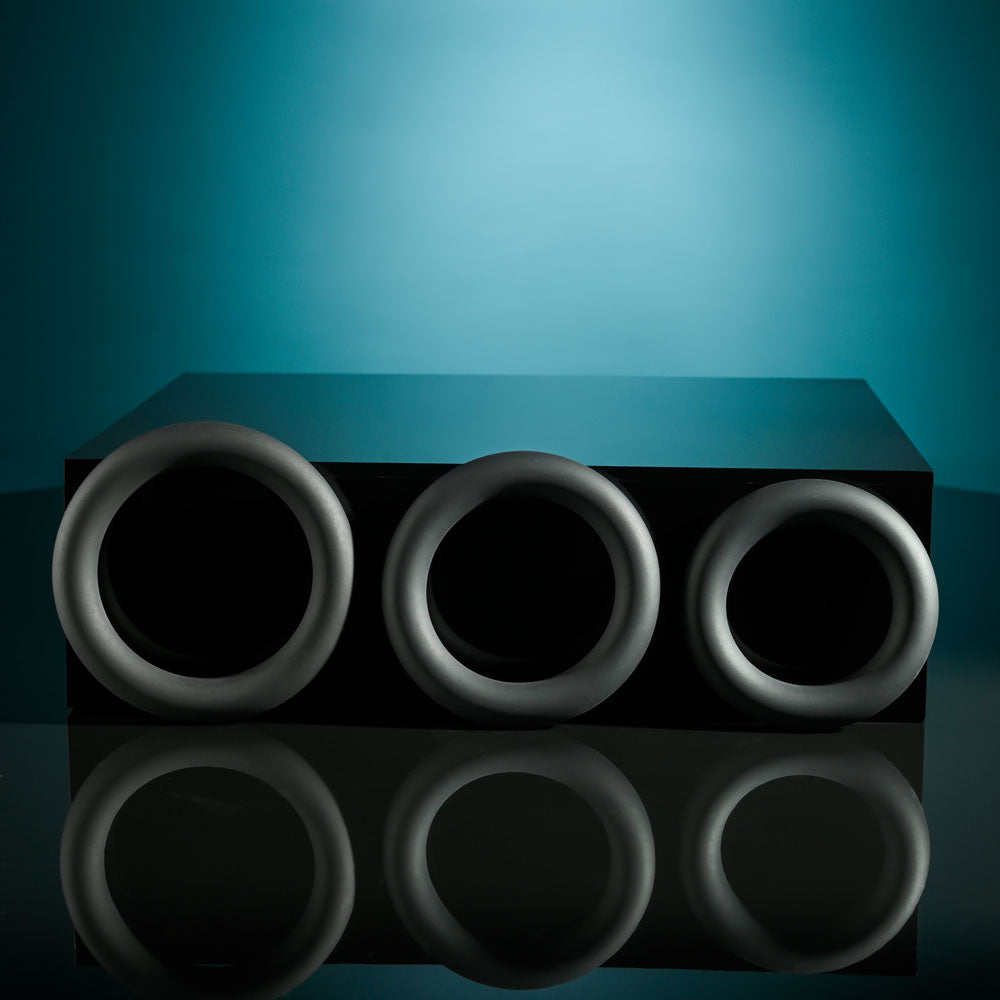 Selopa 3 Ring Circus 3-Piece Silicone Penis Ring Set > Cock Ring > Sets