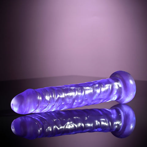Selopa SLIMPLICITY Realistic 15.7cm Flexible Dildo in Purple DONGS