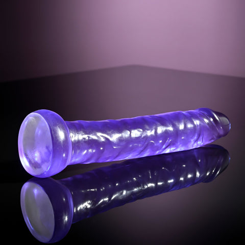Selopa SLIMPLICITY Realistic 15.7cm Flexible Dildo in Purple DONGS