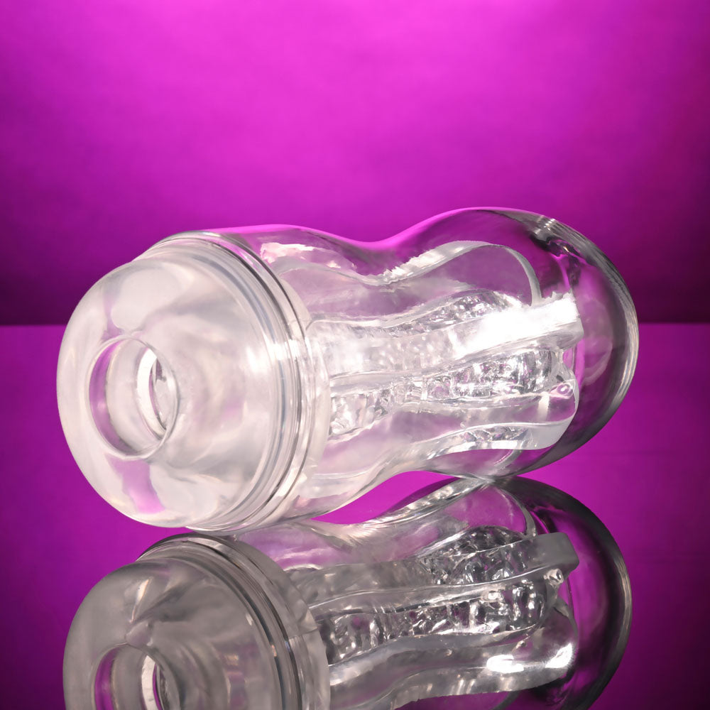 Selopa Stroke of Luck Stroker with Vibrating C-Ring for Enhanced Pleasure Strokers - Manual