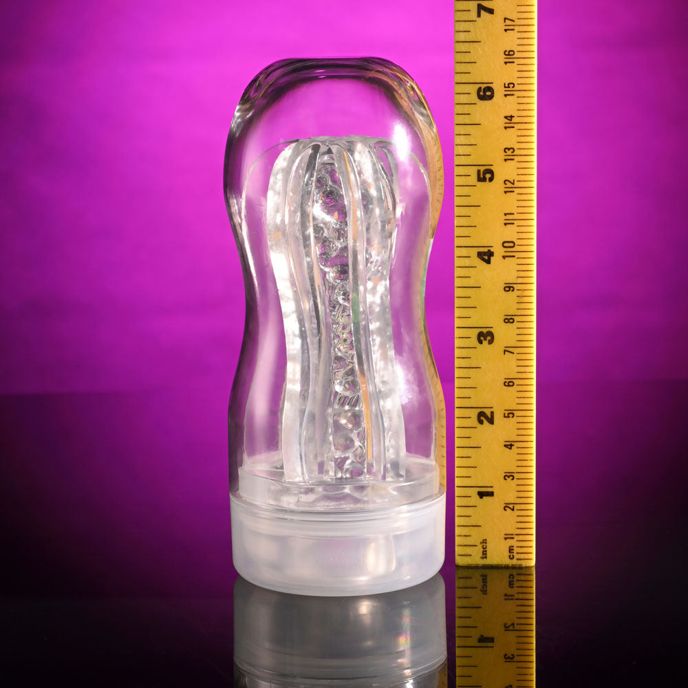Selopa Stroke of Luck Stroker with Vibrating C-Ring for Enhanced Pleasure Strokers - Manual