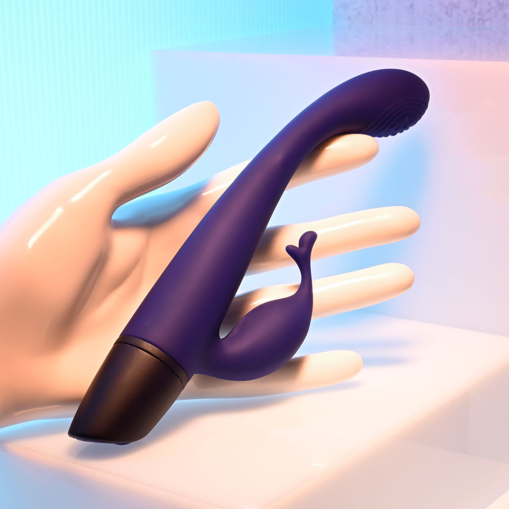 Selopa Plum Passion 18.3 cm Rabbit Vibrator > Sex Toys For Ladies > G-Spot Vibrators