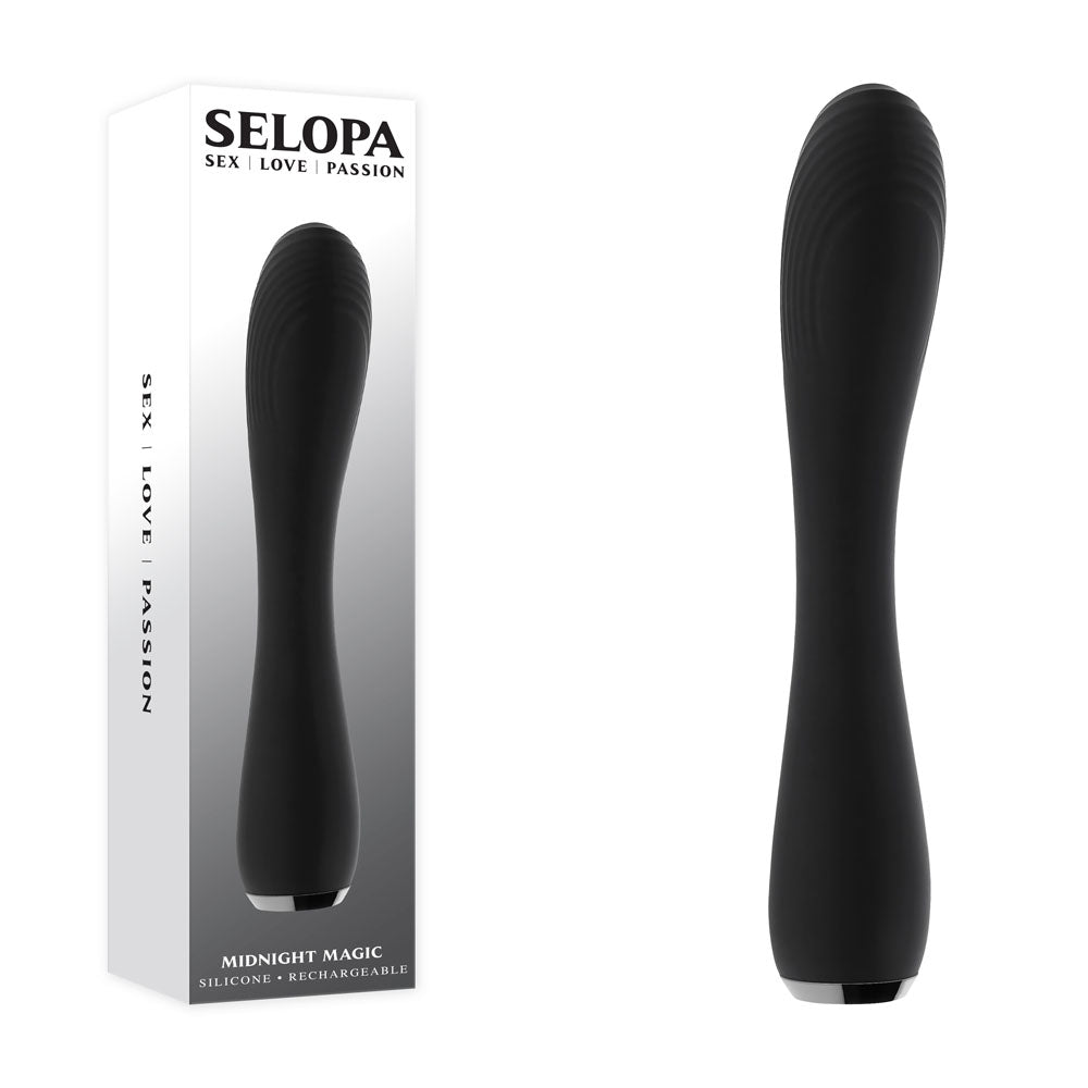 Selopa Midnight Magic - Waterproof Vibrator 20.2cm > Sex Toys For Ladies > G-Spot Vibrators