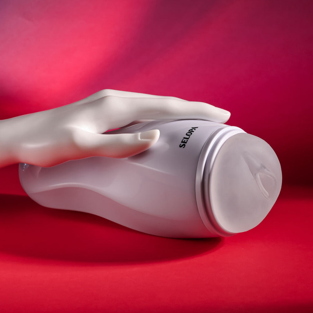 Selopa Pleasure Can - Discreet Compact Mens Masturbator Device > Sex Toys For Men > Masturbators > Vibrating
