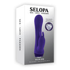 Selopa Plum Job - 13.5 cm Rabbit Vibrator Purple > Vibrators > Ladies > Rabbit