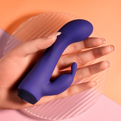 Selopa Plum Job - 13.5 cm USB Rechargeable Rabbit Vibrator VIBRATORS-RABBIT