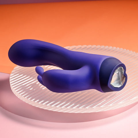 Selopa Plum Job - 13.5 cm USB Rechargeable Rabbit Vibrator VIBRATORS-RABBIT