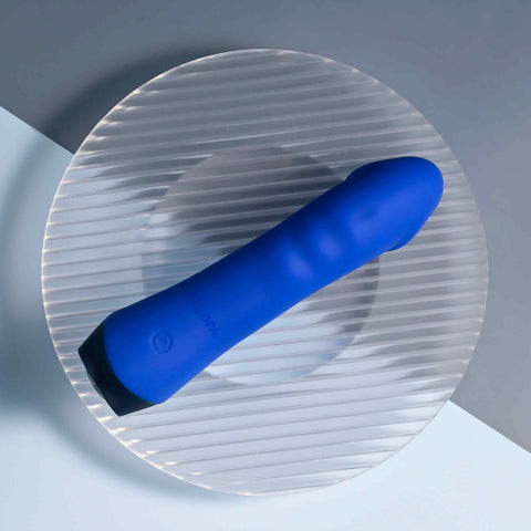 Selopa Banger - Rechargeable Vibrator 13.6cm Waterproof Blue VIBRATORS