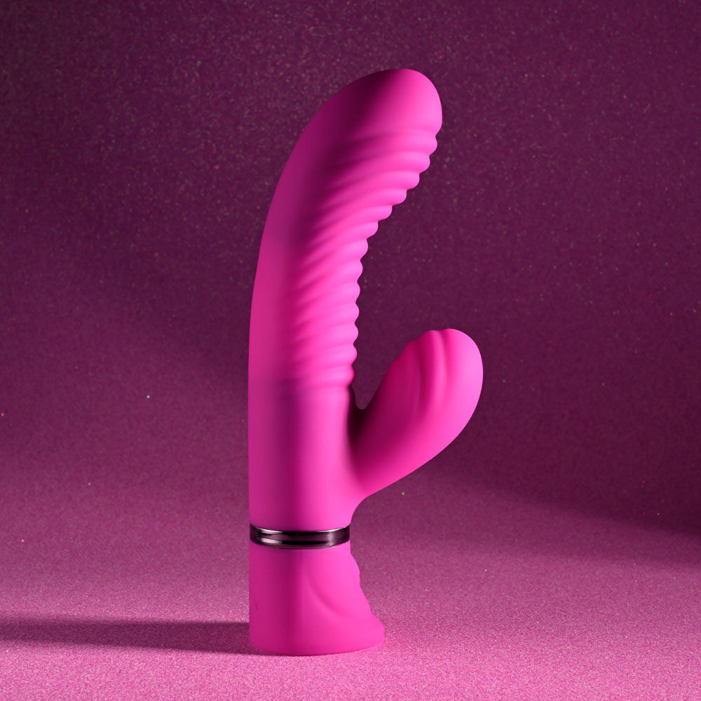 Selopa Next Wave 16.4cm Dual Vibrator | Flexible Design > Vibrators > Ladies > Rabbit