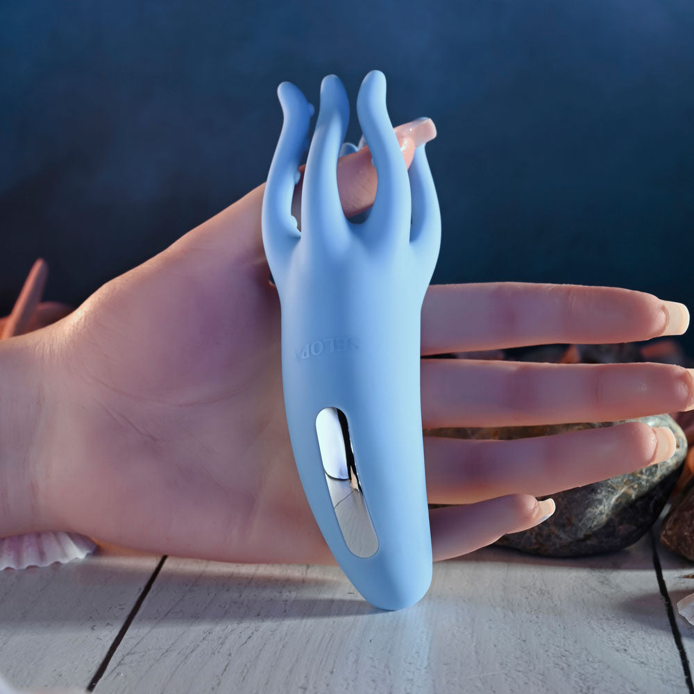 Selopa Tentacle Tickler Vibrating Stimulator Purple > Sex Toys > Couples Toys