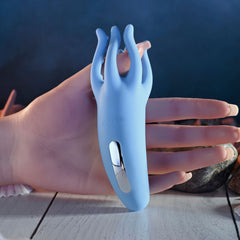 Selopa Tentacle Tickler USB Rechargeable Vibrating Stimulator in Purple STIMULATORS