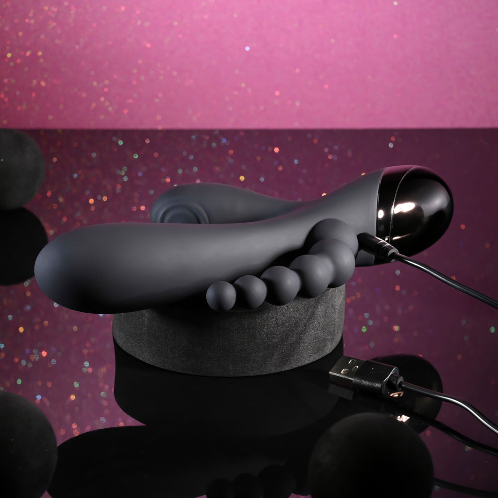 Selopa Triple Aces – USB Rechargeable Triple Stimulator Vibrator 19.7 cm > Vibrators > Ladies > Rabbit Multi