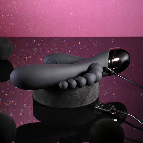 Selopa Triple Aces – USB Rechargeable Triple Stimulator Vibrator 19.7 cm VIBRATORS-RABBIT-MULTI