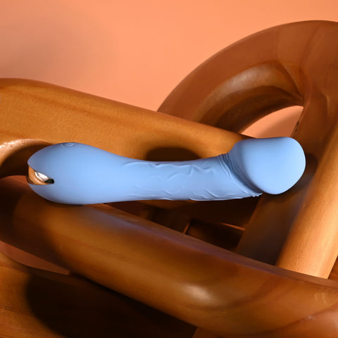 Dainty Dick Slim Silicone (Pink) – Slim Silicone Vibrator Vibrators