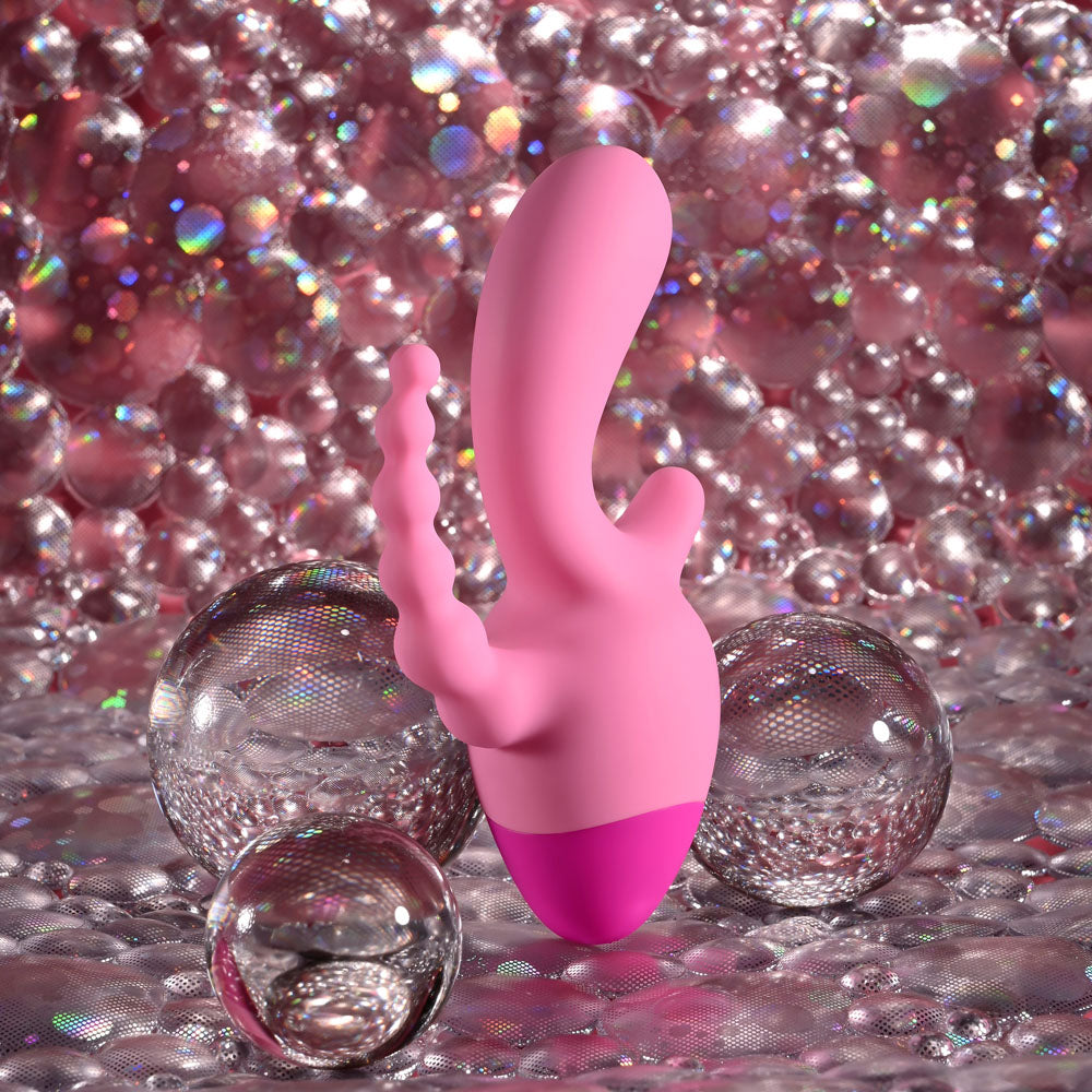 Selopa Game On – USB Rechargeable 3-Point Mini Vibrator > Vibrators > Ladies > Rabbit Multi