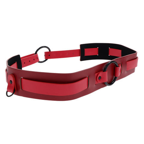 S&M Exs & Ohs Bound and Belted Adjustable Belt 31-42.5 Inches Rope