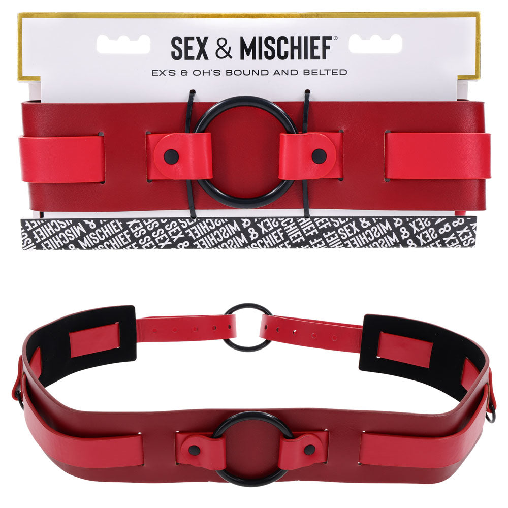 S&M Exs & Ohs Bound and Belted Adjustable Belt 31-42.5 Inches > Bondage Gear > Rope Main image