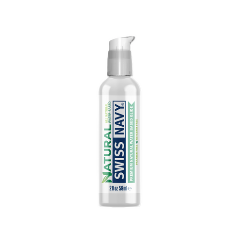Swiss Navy Natural Premium All Natural Water Based Glide 2oz > Lube > Water Based