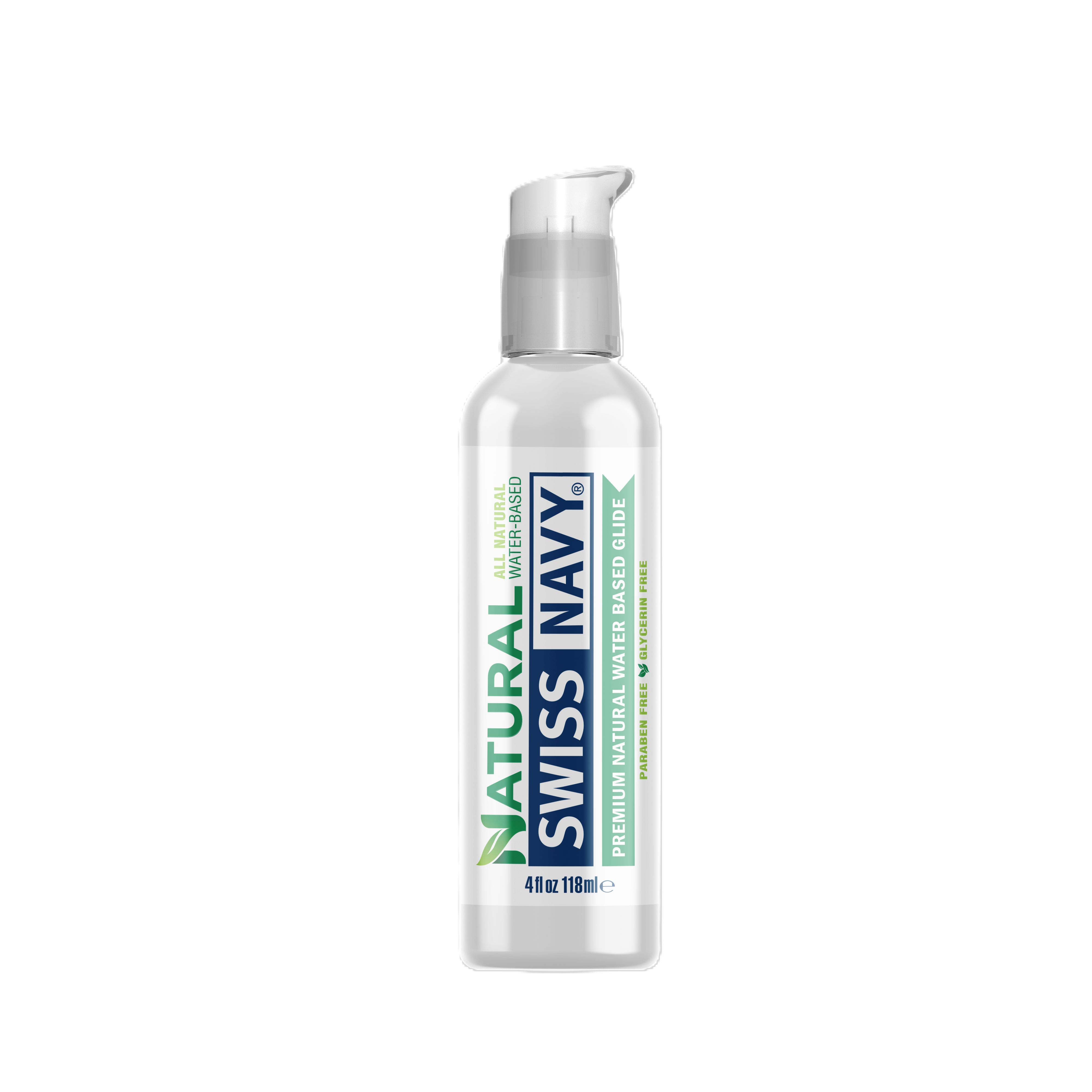 Swiss Navy All Natural Water Based Glide 4 Ounce 118 ml Water Based Lube