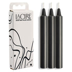LaCire Drip Pillar Candles - Black 90 Minute Burn Time Black > Candles > Drip