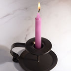 LaCire Drip Pillar Candles - Violet 90 Minutes Burn Time > Candles > Drip
