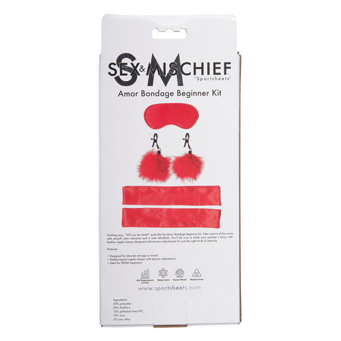 Sex & Mischief - Amor Bondage Beginner Kit for Couples > Bondage Gear > Bondage Kits