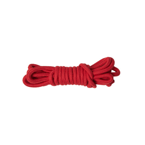 Sex & Mischief Amor Rope 9 Metres Red Cotton Restraint Rope