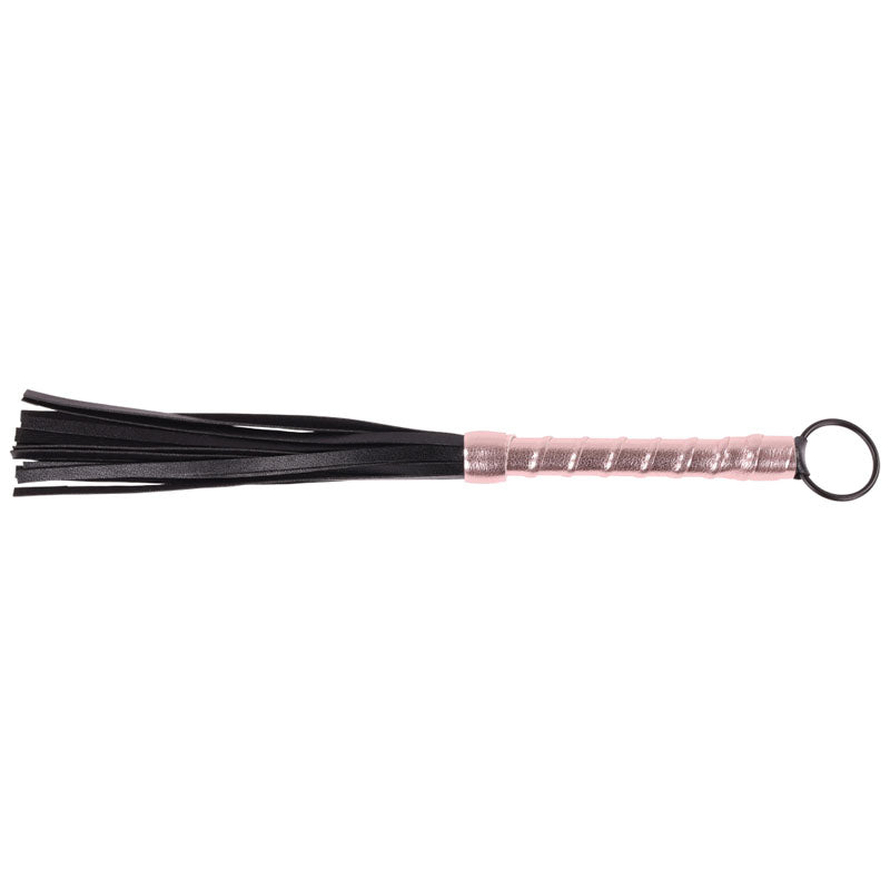 Sex & Mischief Brat Kit – Wrist Restraints and Flogger Kit Secondary image