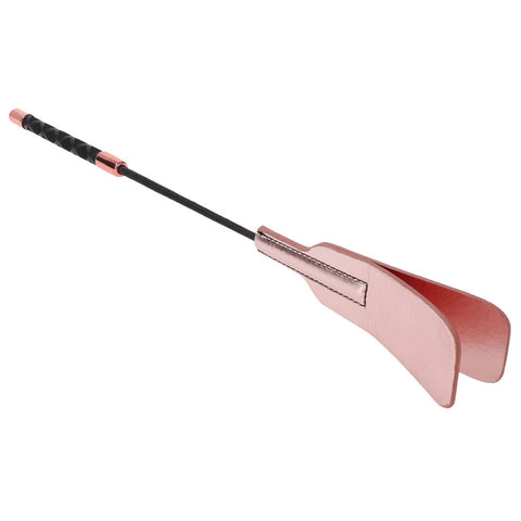 Sex & Mischief Brat Crop 47 cm with Rose Gold Tip Whips & Paddles