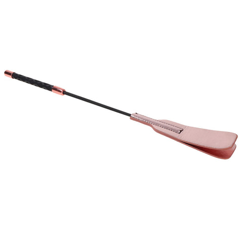 Sex & Mischief Brat Crop 47 cm with Rose Gold Tip Whips & Paddles