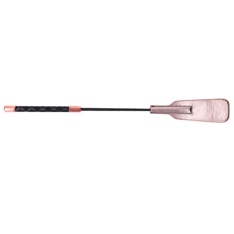 Sex & Mischief Brat Crop 47 cm with Rose Gold Tip Whips & Paddles