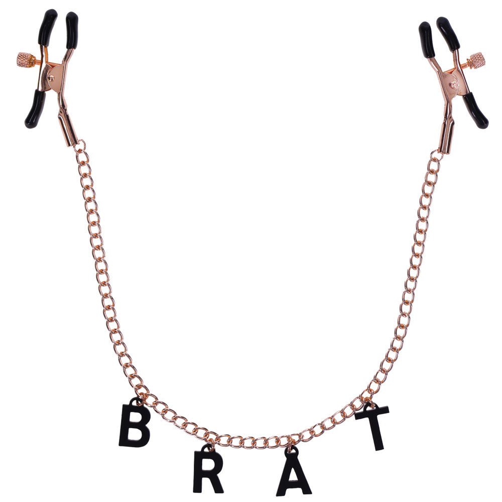 Sex & Mischief Brat Charmed – Rubber Tipped Nipple Clamps > Sex Toys > Nipple Clamps Main image