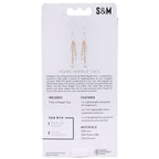 Sex & Mischief Pearl Nipple Ties – Elegant Nipple Accessory > Sex Toys > Nipple Clips