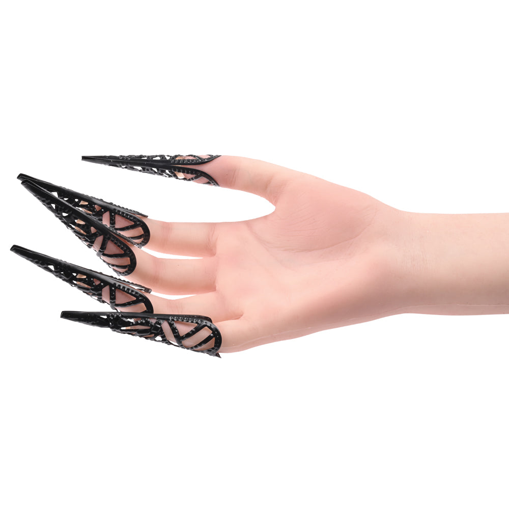 Sex & Mischief Sensory Fingertips - 8.25 cm Black Alloy > Bondage Gear > Medical Instruments