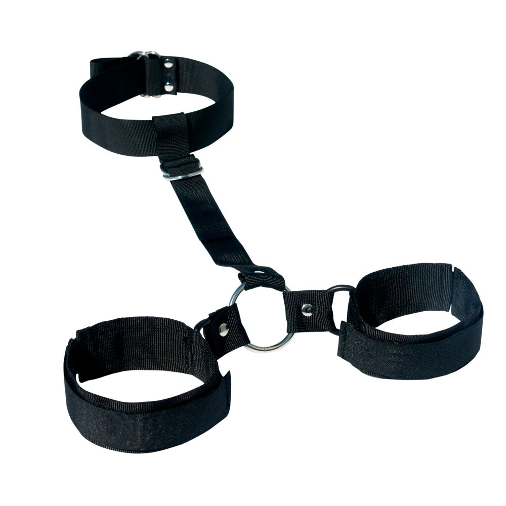 Sex & Mischief Shadow - Neck And Wrist Bondage Restraints > Bondage Gear > Restraints