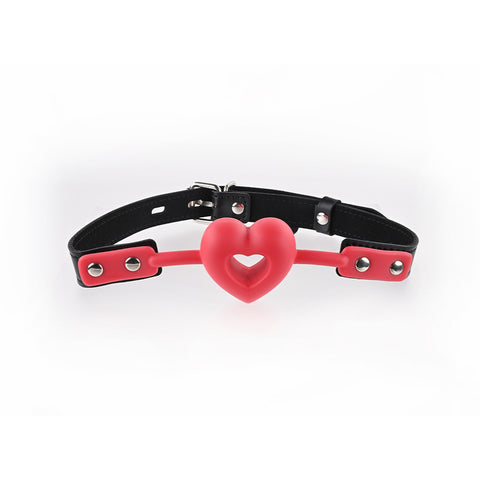 Sex & Mischief Amor Ball Gag - Adjustable Heart Gag > Bondage Gear > Restraints