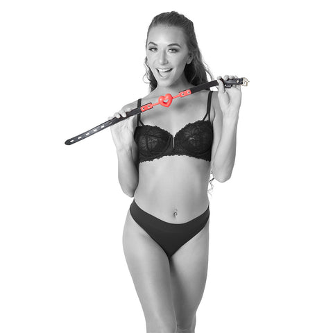 Sex & Mischief Amor Ball Gag - Adjustable Heart Gag > Bondage Gear > Restraints