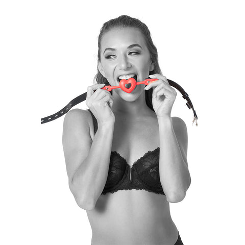 Sex & Mischief Amor Ball Gag - Adjustable Heart Gag > Bondage Gear > Restraints