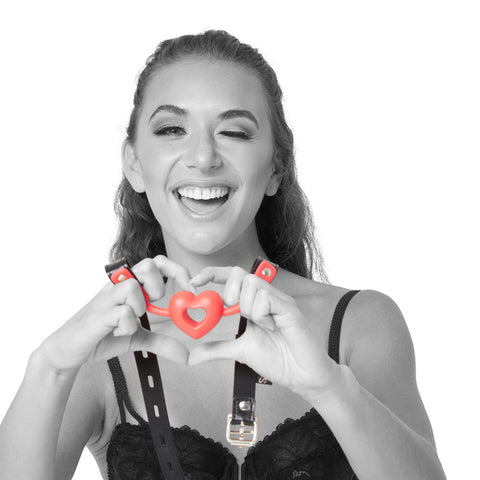 Sex & Mischief Amor Ball Gag - Adjustable Heart Gag > Bondage Gear > Restraints
