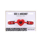 Sex & Mischief Amor Adjustable Heart-Shaped Ball Gag BDSM Accessory > Bondage Gear > Gags and Bits