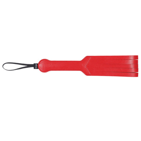 Sex & Mischief Amor Loop Paddle 36 cm Red Vegan Leather Whips & Paddles