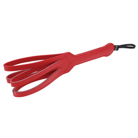 Sex & Mischief Amor Loop Paddle 36 cm Red Vegan Leather Whips & Paddles