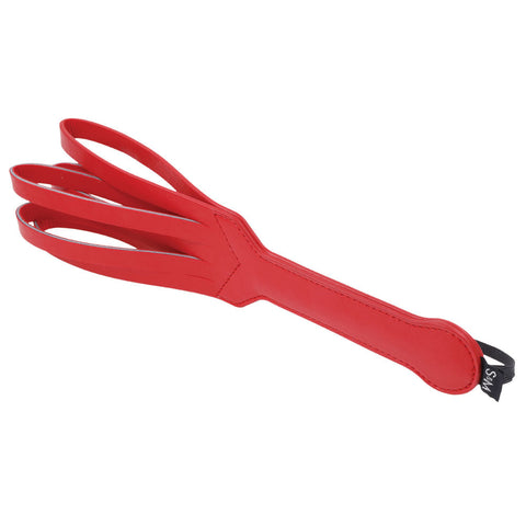 Sex & Mischief Amor Loop Paddle 36 cm Red Vegan Leather Whips & Paddles